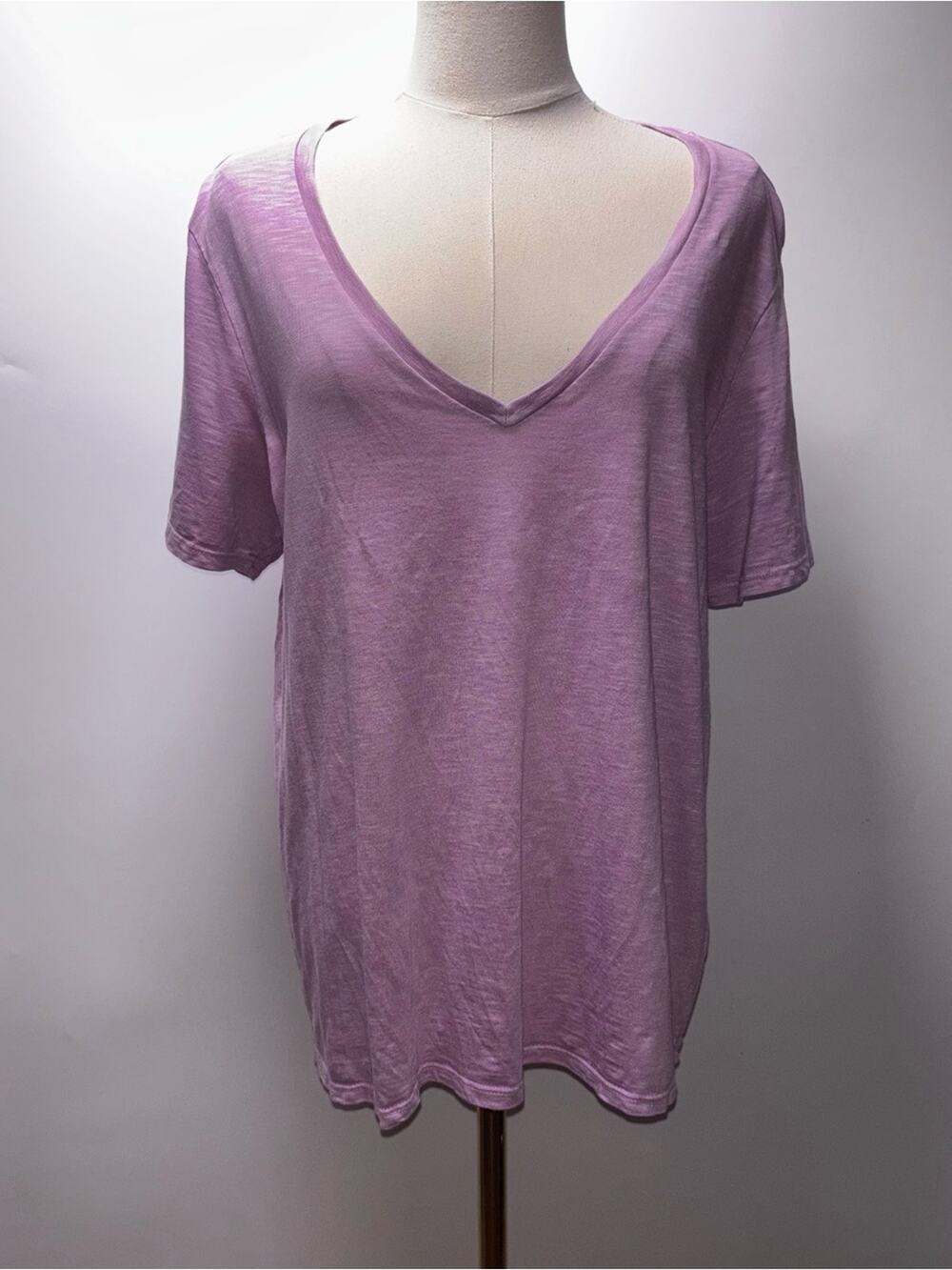 Marine Layer V-Neck Short Sleeve Tee Size Medium